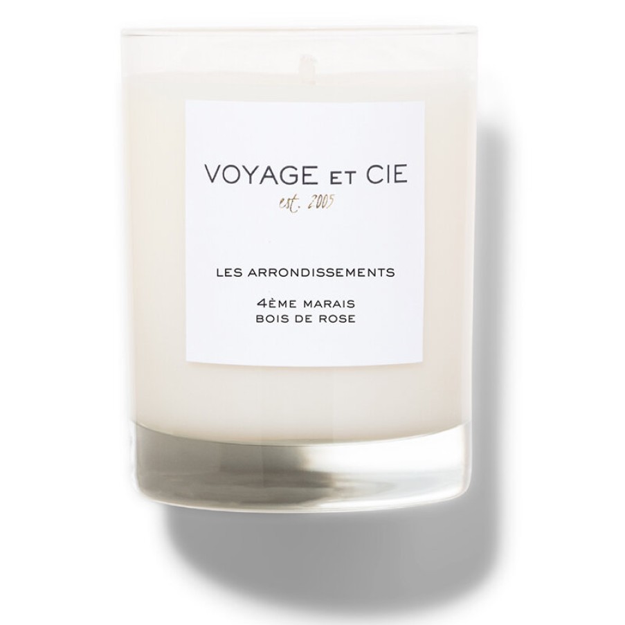 Candles Voyage et Cie | 4Eme Marais "Bois De Rose" — Voyage Et Cie