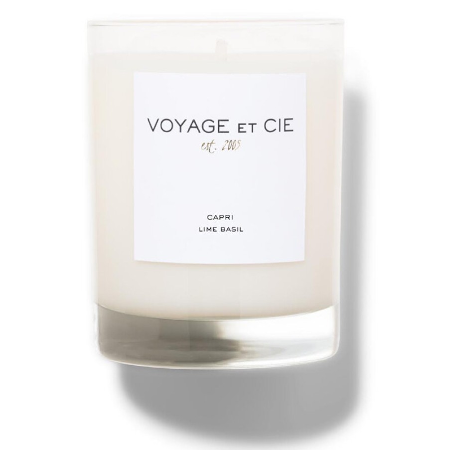 Candles Voyage et Cie | Lime Basil Candle — Voyage Et Cie