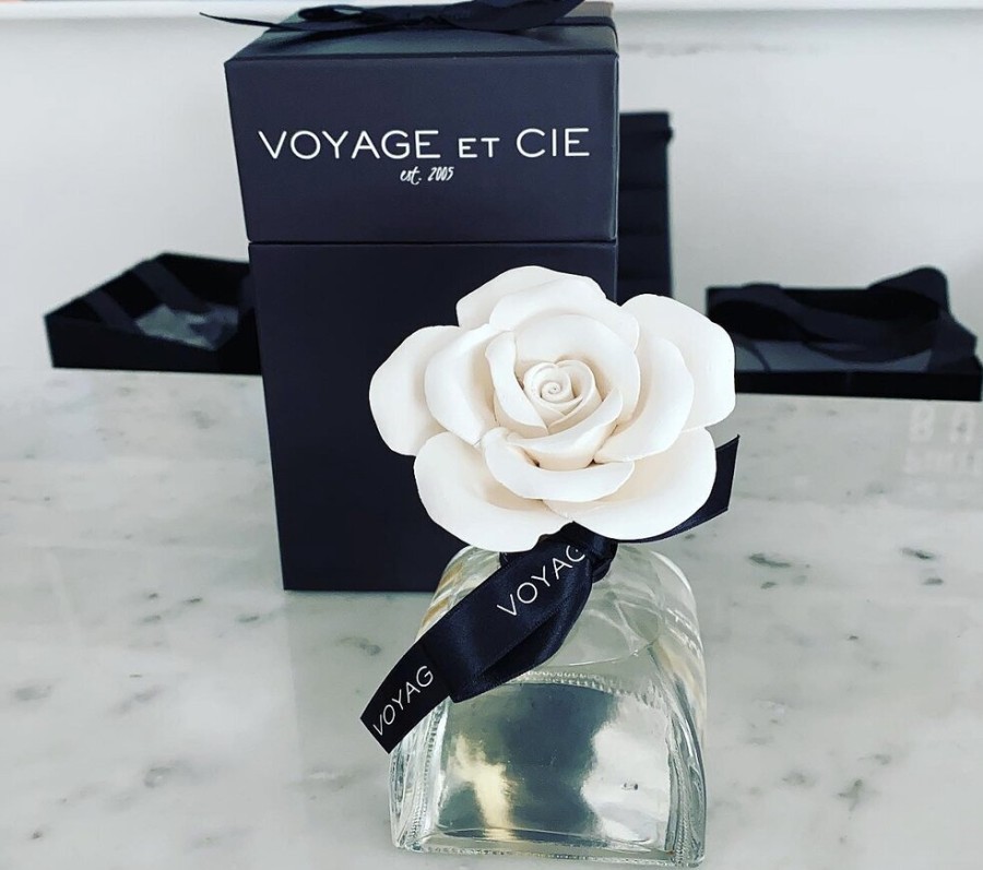 Maison Voyage et Cie | Porcelain Rose Diffuser — Voyage Et Cie