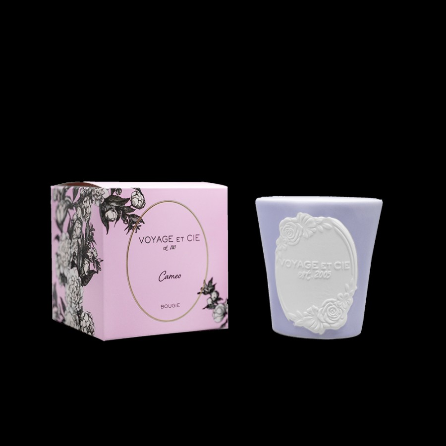 Cameo Voyage et Cie | Lavender Cameo Candle — Voyage Et Cie